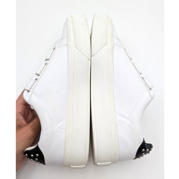 J/Slides Gennie Studded Platform Sneaker Shoes Women's White Size US9M EU40 - Picture 7 of 12